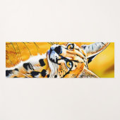 Afrikanische Serval Art Yogamatte (Vorderseite (Horizontal))