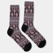 Afrikanische Socken mit einheimischen Designs (Rechts)