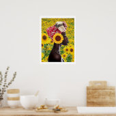 Afrikanische Sonnenblume Poster (Küche)