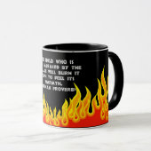 afrikanische Sprichwort-Tasse Tasse (VorderseiteRechts)