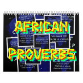 Afrikanische Sprichwörter Kalender (Titelbild)
