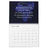 Afrikanische Sprichwörter Kalender (Jan 2026)