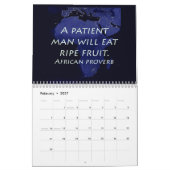 Afrikanische Sprichwörter Kalender (Feb 2027)
