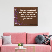 Afrikanische Sprichwörter Leinwanddruck (Insitu (Wohnzimmer))