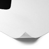 afrikanische Stammeken und Tiere Poster (Ecke)