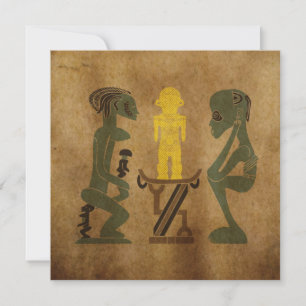 Afrikanische Stammeklandenkunst