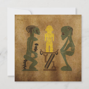 Afrikanische Stammeklandenkunst