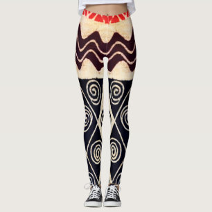 Afrikanische Stammes-Crazy-Aerobic-Leggings Leggings