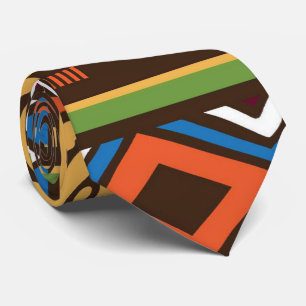 Afrikanische Stammes- patternfun Krawatte