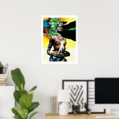 Afrikanische Stammesfrauen in einem Stammetanz Poster (Heimbüro)