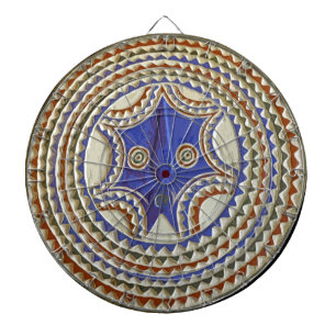 Afrikanische Stammesmaske Dartscheibe