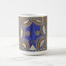 Afrikanische Stammesmaske Kaffeetasse