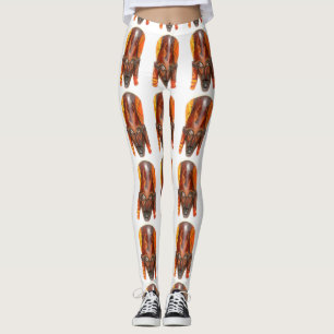 afrikanische Stammesmaske Leggings