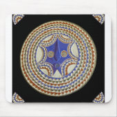Afrikanische Stammesmaske Mousepad (Vorne)