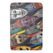 Afrikanische Stammesmassen farbenfrohe Badematte (Vorderseite Vertikal)