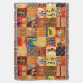 Afrikanische Stammesmuster-Wohngestaltung Decke (Vorderseite Vertikal)