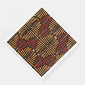 afrikanische Stile Serviette (Ecke)