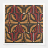 afrikanische Stile Serviette (Vorderseite)