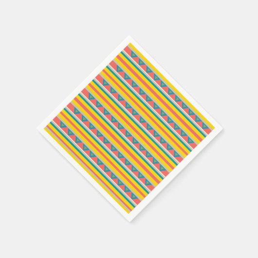 Afrikanische Stimmung II Serviette (Ecke)