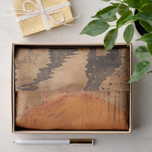 Afrikanische Sunset Giraffe's Decoupage Seidenpapier (Geschenk)