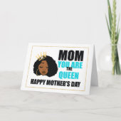 Afrikanische Tageskarte der Mutter Karte (Vorderseite)