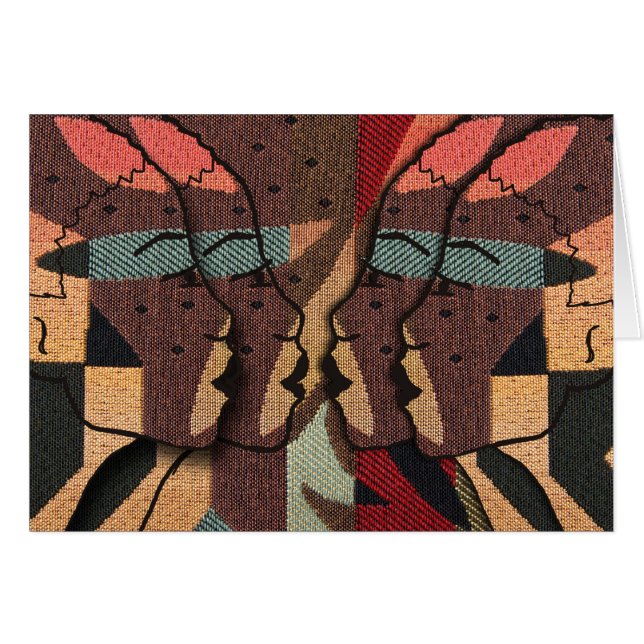afrikanische Tapestry (Vorderseite (Horizontal))