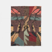 afrikanische Tapestry Fleecedecke (Vorderseite)