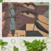 afrikanische Tapestry Geschirrtuch (Gefaltet)