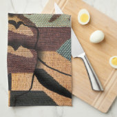 afrikanische Tapestry Geschirrtuch (Viertel Falte)