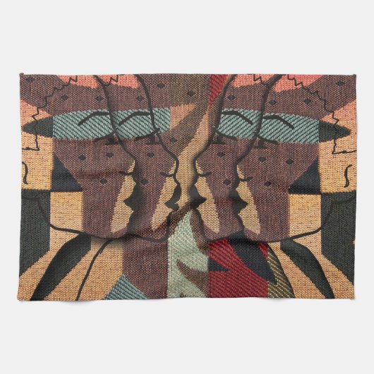 afrikanische Tapestry Geschirrtuch (Horizontal)