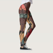 afrikanische Tapestry Leggings (Rechts)