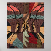 afrikanische Tapestry Poster (Vorne)