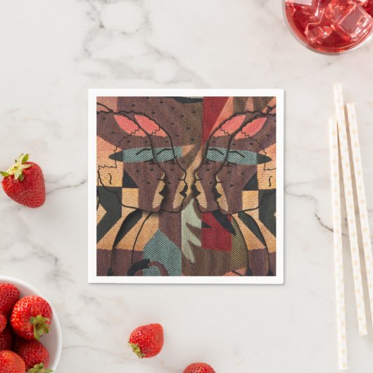 afrikanische Tapestry Serviette (Beispiel)