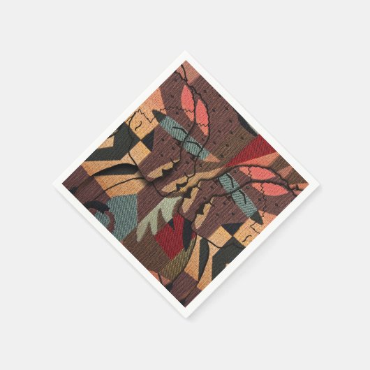 afrikanische Tapestry Serviette (Ecke)