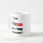 afrikanische Tasse (Vorderseite Links)