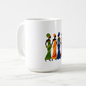 Afrikanische Tasse der Frauen (Vorderseite Links)