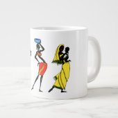 Afrikanische Tasse für Frauen (Vorderseite Rechts)