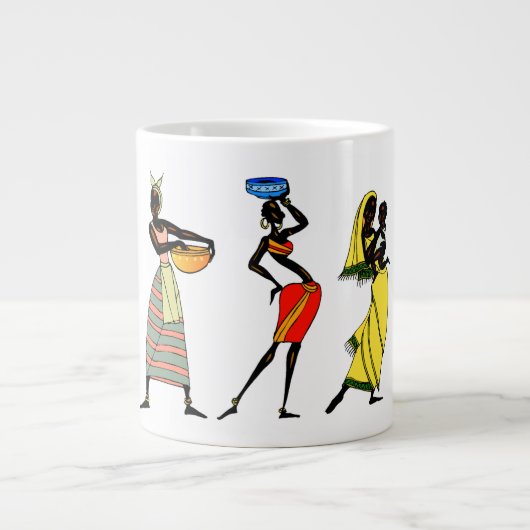 Afrikanische Tasse für Frauen (Vorderseite)