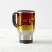Afrikanische Tasse - wählen Sie Stil & Farbe (Vorderseite Links)