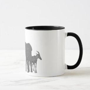 Afrikanische Tier-Tasse Tasse