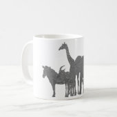Afrikanische Tier-Tasse Tasse (Vorderseite Links)