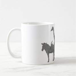 Afrikanische Tier-Tasse Tasse