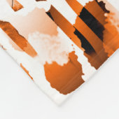 afrikanische Tierdrucke. Vintages natürliches Must Fleecedecke (Ecke)