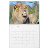 Afrikanische Tiere 12 Monate Kalender (Jan 2026)