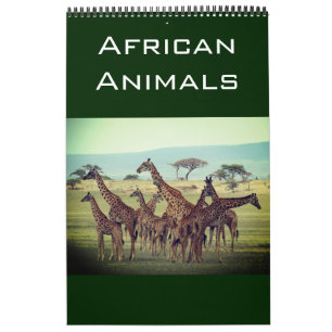 afrikanische Tiere 2027 Kalender
