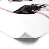 Afrikanische Tiere | Bildung Lernunterricht Poster (Ecke)