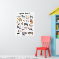Afrikanische Tiere | Bildung Lernunterricht