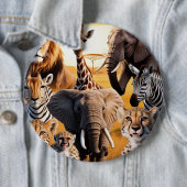 Afrikanische Tiere Button (Beispiel)