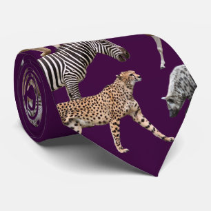 Afrikanische Tiere Krawatte