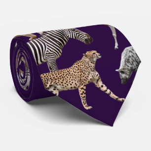 Afrikanische Tiere Krawatte